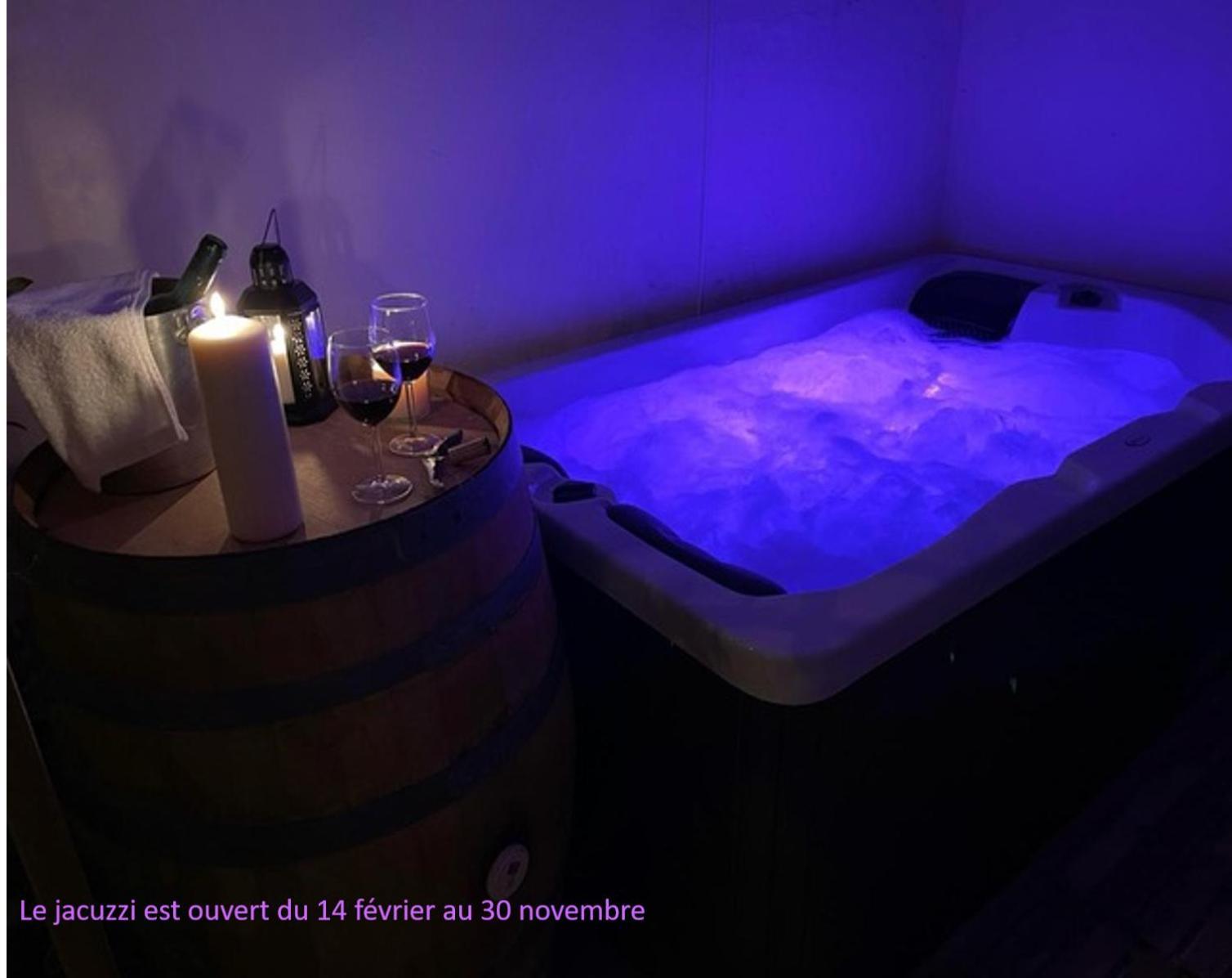Suite Grand Cru - Spa & Terrasse Arveyres Extérieur photo